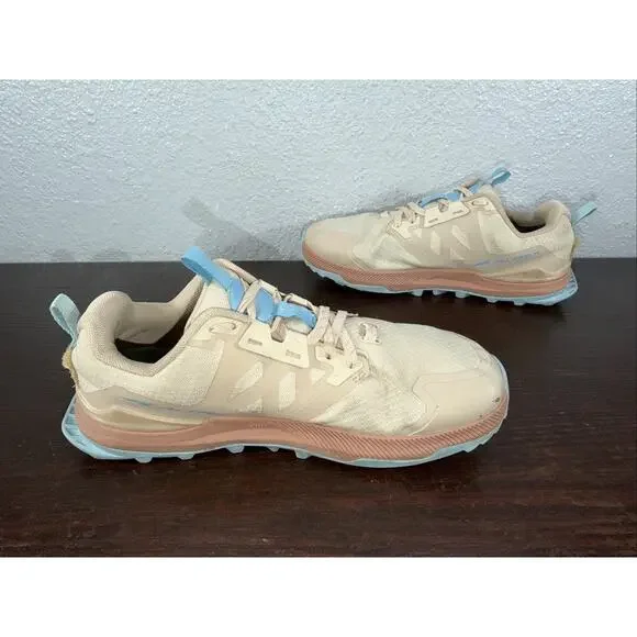 Altra Lone Peak 7 Womens 7.5 Shoes Beige Running Walking Gym Trail AL0A7R7G922 - Picture 8 of 11